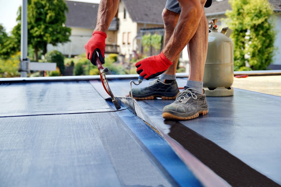 Flat Roofing by Jacksonville Roofers