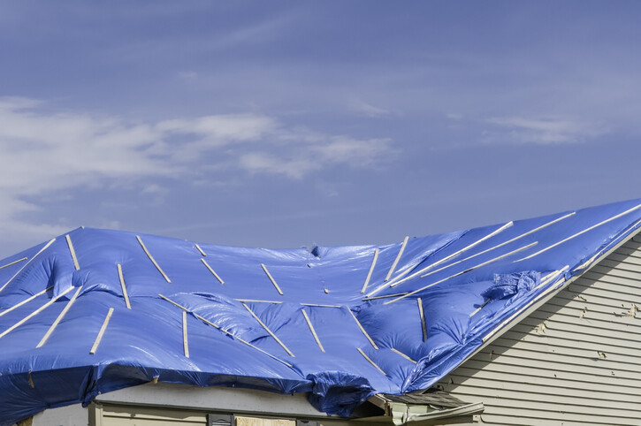 Roof Tarping by Jacksonville Roofers